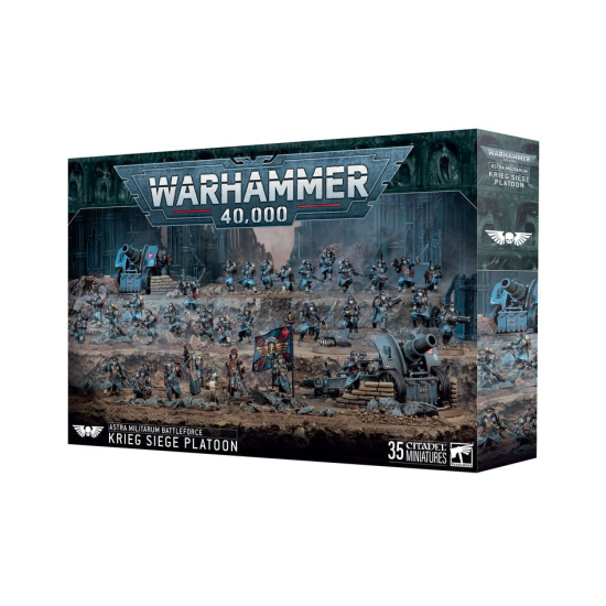BATTLEFORCE: ASTRA MILITARUM: KRIEG SIEGE PLATOON